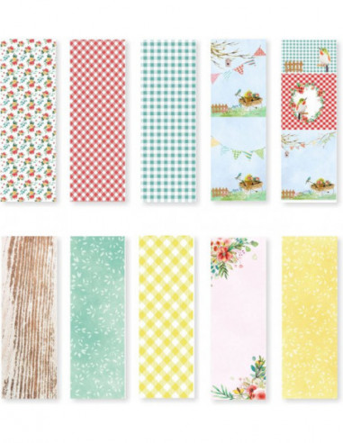 Set 10 Papel Scrapbooking Artesano...