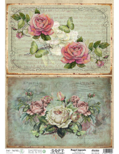 Papel de Arroz Soft 30x41cm....