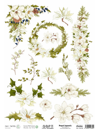 Papel de Arroz Soft 30x41cm....