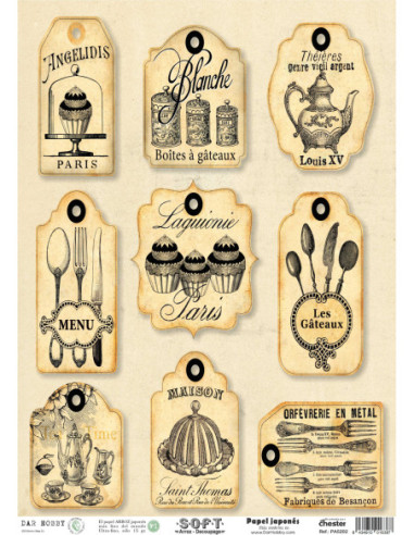Papel de Arroz Soft 30x41cm....