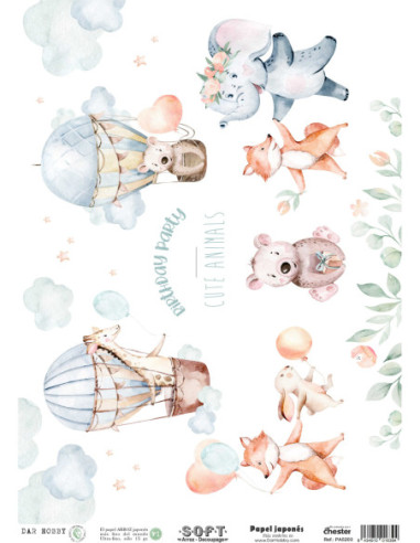 Papel de Arroz Soft 30x41cm....