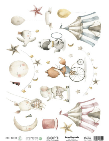 Papel de Arroz Soft 30x41cm....