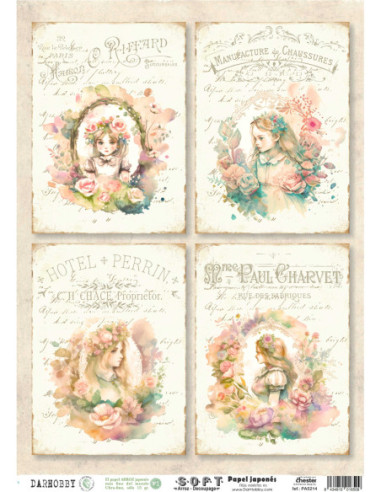 Papel de Arroz Soft 30x41cm....
