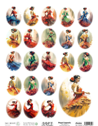 Papel de Arroz Soft 30x41cm....