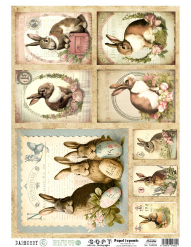Papel de Arroz Soft 30x41cm....
