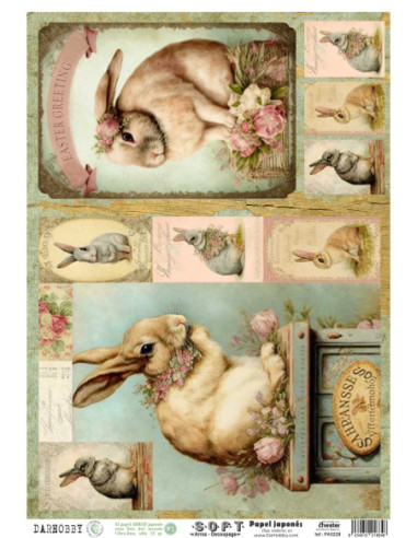 Papel de Arroz Soft 30x41cm....