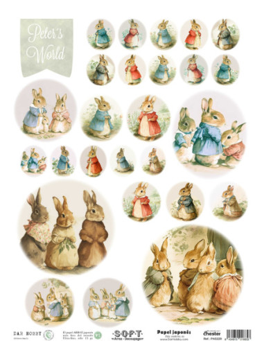 Papel de Arroz Soft 30x41cm....
