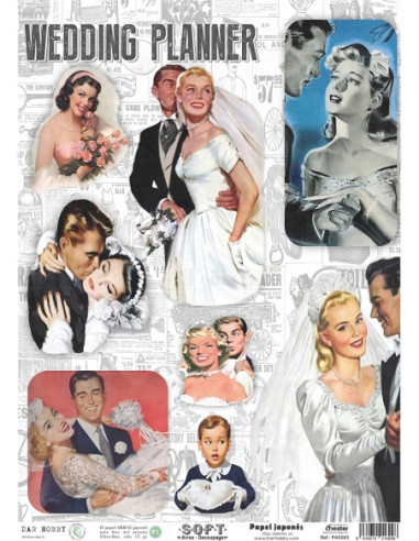 Papel de Arroz Soft 30x41cm....