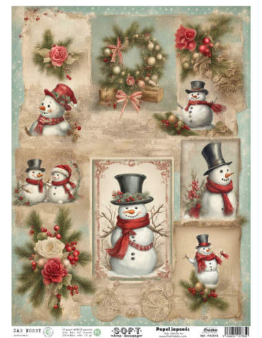 Papel de Arroz Soft 30x41cm....