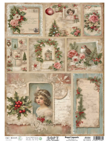 Papel de Arroz Soft 30x41cm....