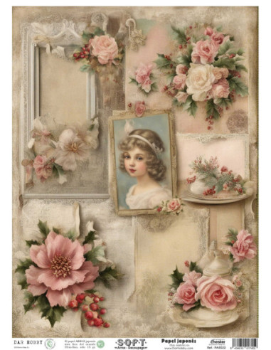 Papel de Arroz Soft 30x41cm....
