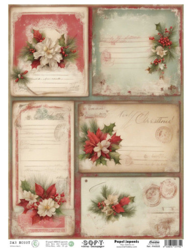 Papel de Arroz Soft 30x41cm....