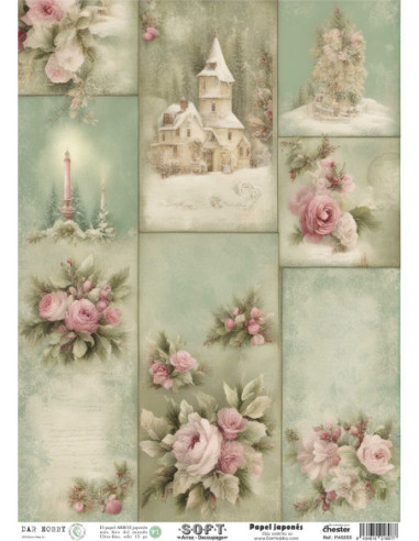 Papel de Arroz Soft 30x41cm....