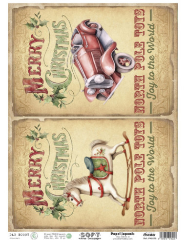 Papel de Arroz Soft 30x41cm....