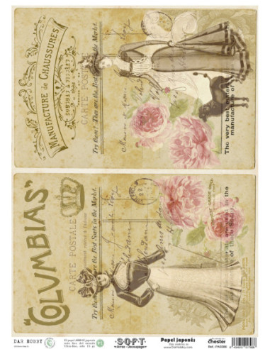 Papel de Arroz Soft 30x41cm....