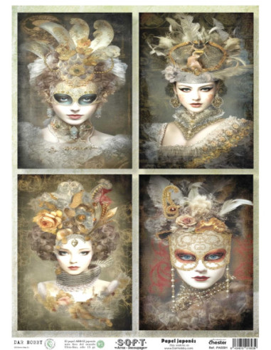 Papel de Arroz Soft 30x41cm....