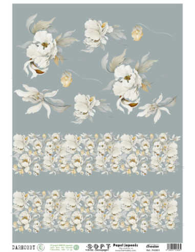 Papel de Arroz Soft 30x41cm....
