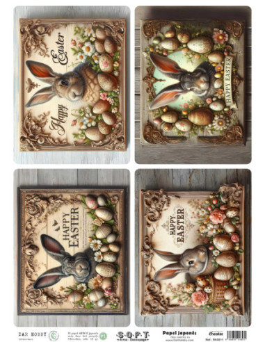 Papel de Arroz Soft 30x41cm....