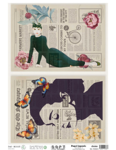 Papel de Arroz Soft 30x41cm....