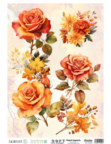 Papel de Arroz Soft 30x41cm....
