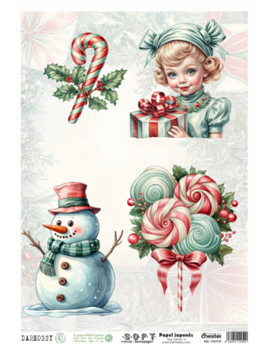 Papel de Arroz Soft 30x41cm....