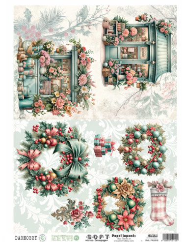 Papel de Arroz Soft 30x41cm....